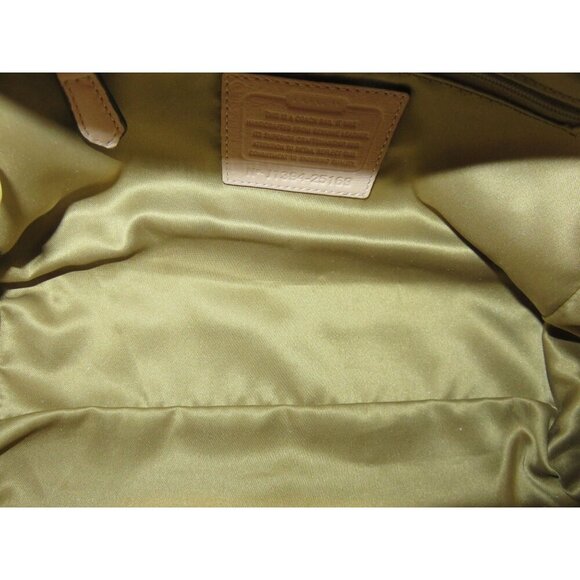 COACH 2013 Madison Madeline East West Crossbody Pale Blush Pink Leather Satchel - Picture 6 of 13